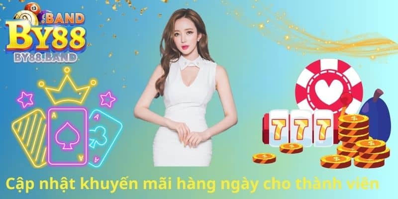 Cập nhật khuyến mãi hàng ngày cho thành viên