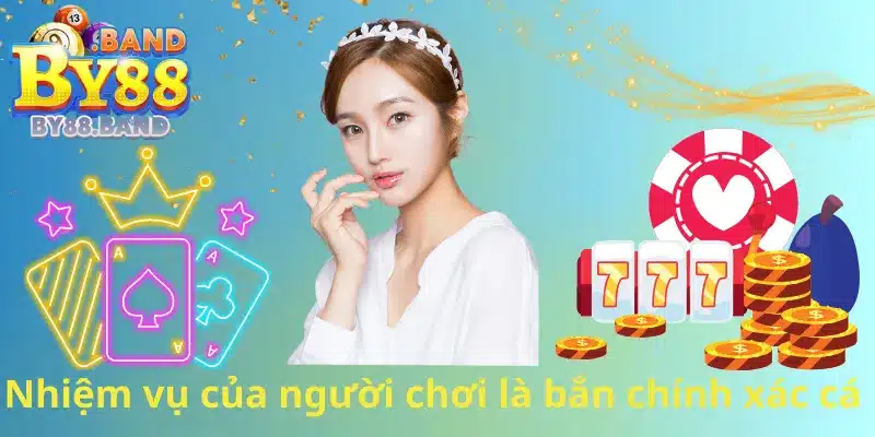 Nhiệm vụ của người chơi là bắn chính xác cá