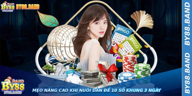 Mẹo nâng cao khi nuôi Dàn Đề 10 Số Khung 3 Ngày